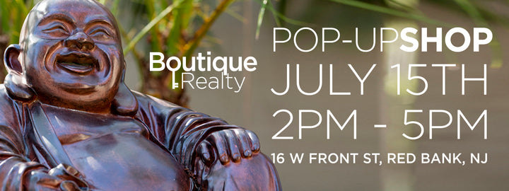 Happy Buddha at Boutique Reality's Pop-Up Shop in Red Bank!