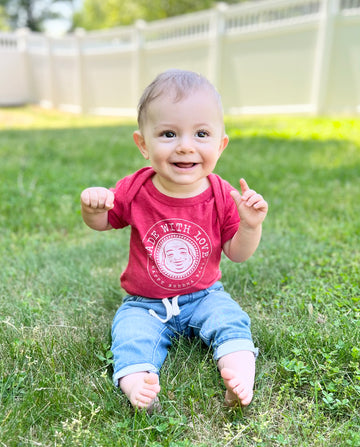 Made With Love Vintage Onesie