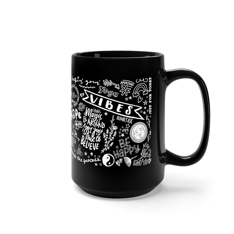 Happy Buddha Doodle Mug - Being Happy Buddha
