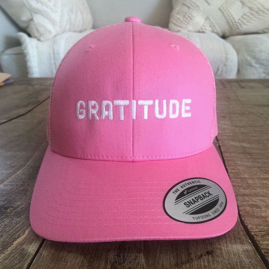 Gratitude Trucker Cap