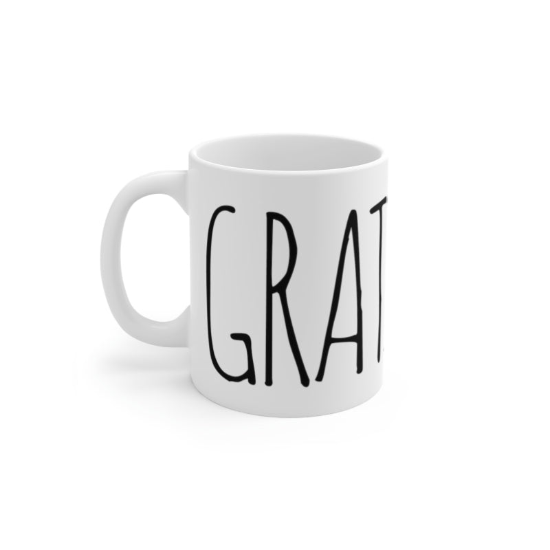 Gratitude Mug - Being Happy Buddha