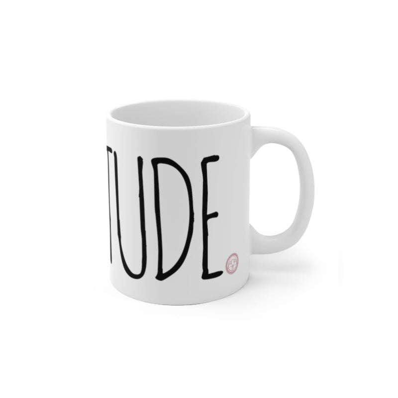 Gratitude Mug - Being Happy Buddha