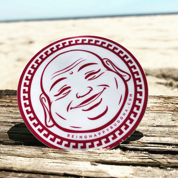 Happy Buddha Sticker