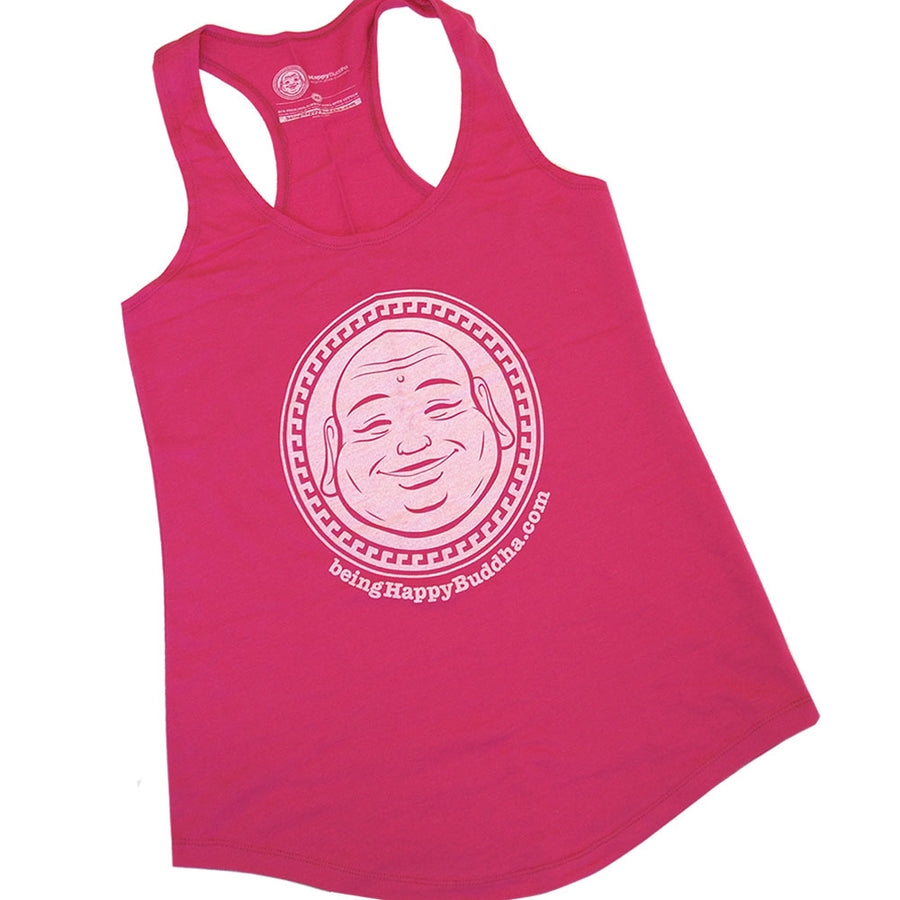 Happy Buddha Racerback Tank